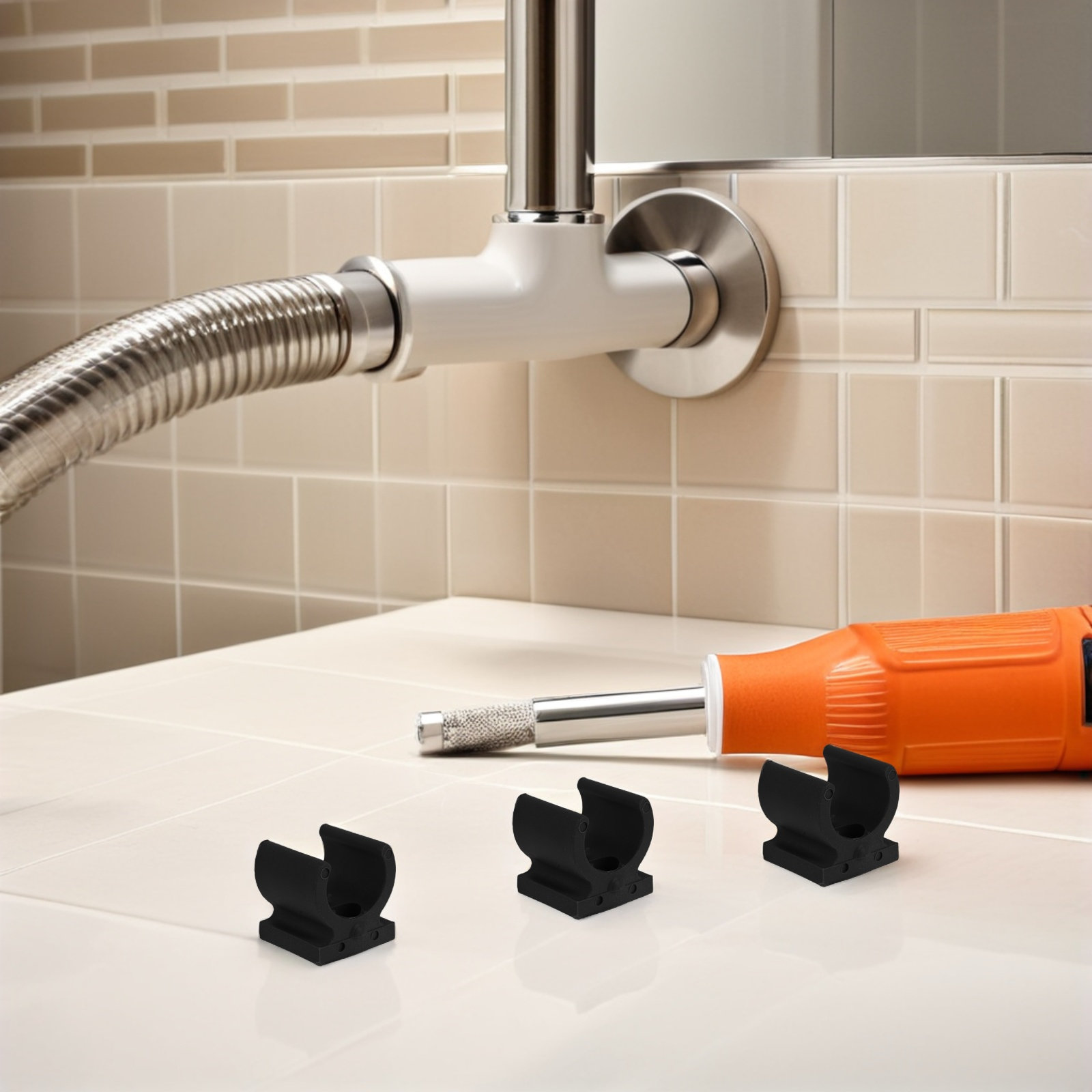 20 ชิ้น คลิปยึดท่อเก้าอี้สุขภั - Plastic Pipe Clip บทวิจารณ์และราคา