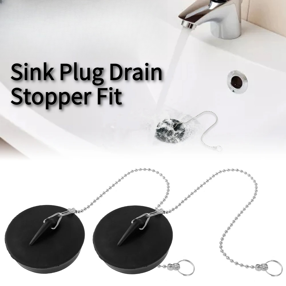 จุกปิดอ่างล้างจานแบบมีโซ่ลูกปั - Drain Pipe Clip บทวิจารณ์และราคา