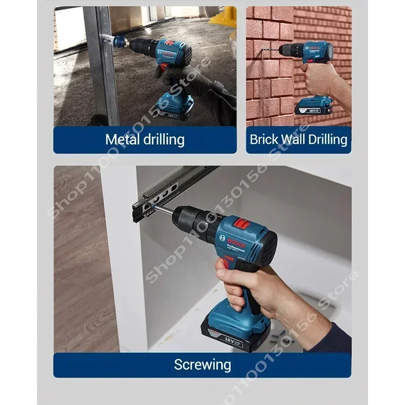 BOSCH GSB 185-LI สว่านกระแทกไร - Bosch Drill Gsb 18V บทวิจารณ์และราคา